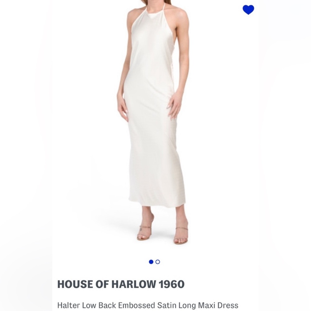House of Harlow Maxi Halter Neck Dress